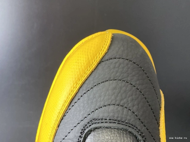Chep Onekick Jordan University 130690-070 Retro 12 Black Air Gold 0819